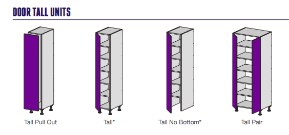 Door tall units